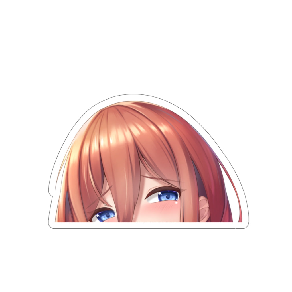 Nakano Quintessential Quintuplets Peeker Sticker - Anime Peeker Car Decal