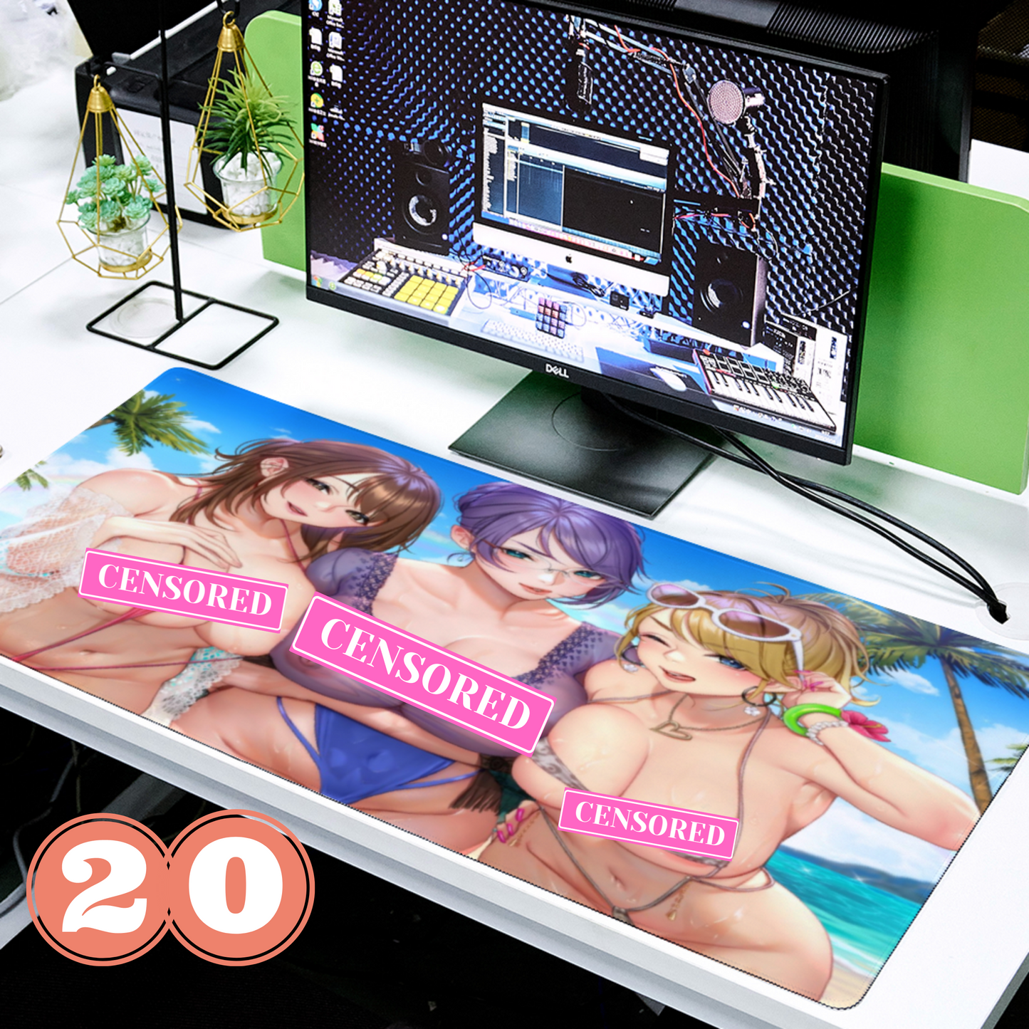 Anime sexy mousepads /Desk mats | Large Ecchi Sexy mousepads for computer | NSFW mousepads for gamers