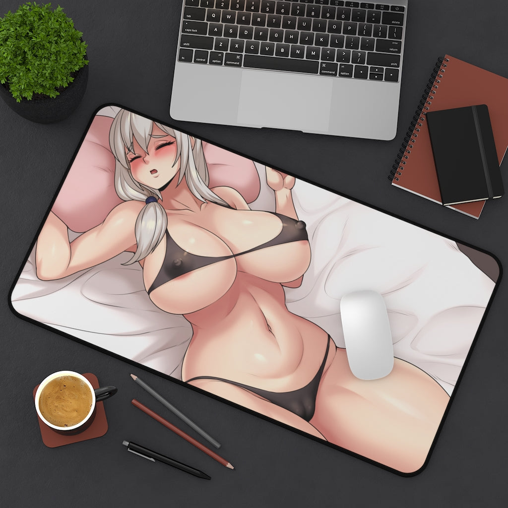 Uzaki-Chan Wants To Hang Out Sexy Mousepad - Huge Boobs Tsuki Large Desk Mat - Ecchi Adult Desk Pad