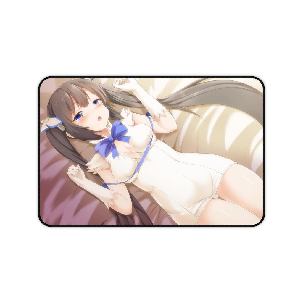 Danmachi Sexy Mousepad - Kawaii Hestia Anime Desk Mat - Ecchi Playmat - Is It Wrong To Try To Pick Up Girls In A Dungeon