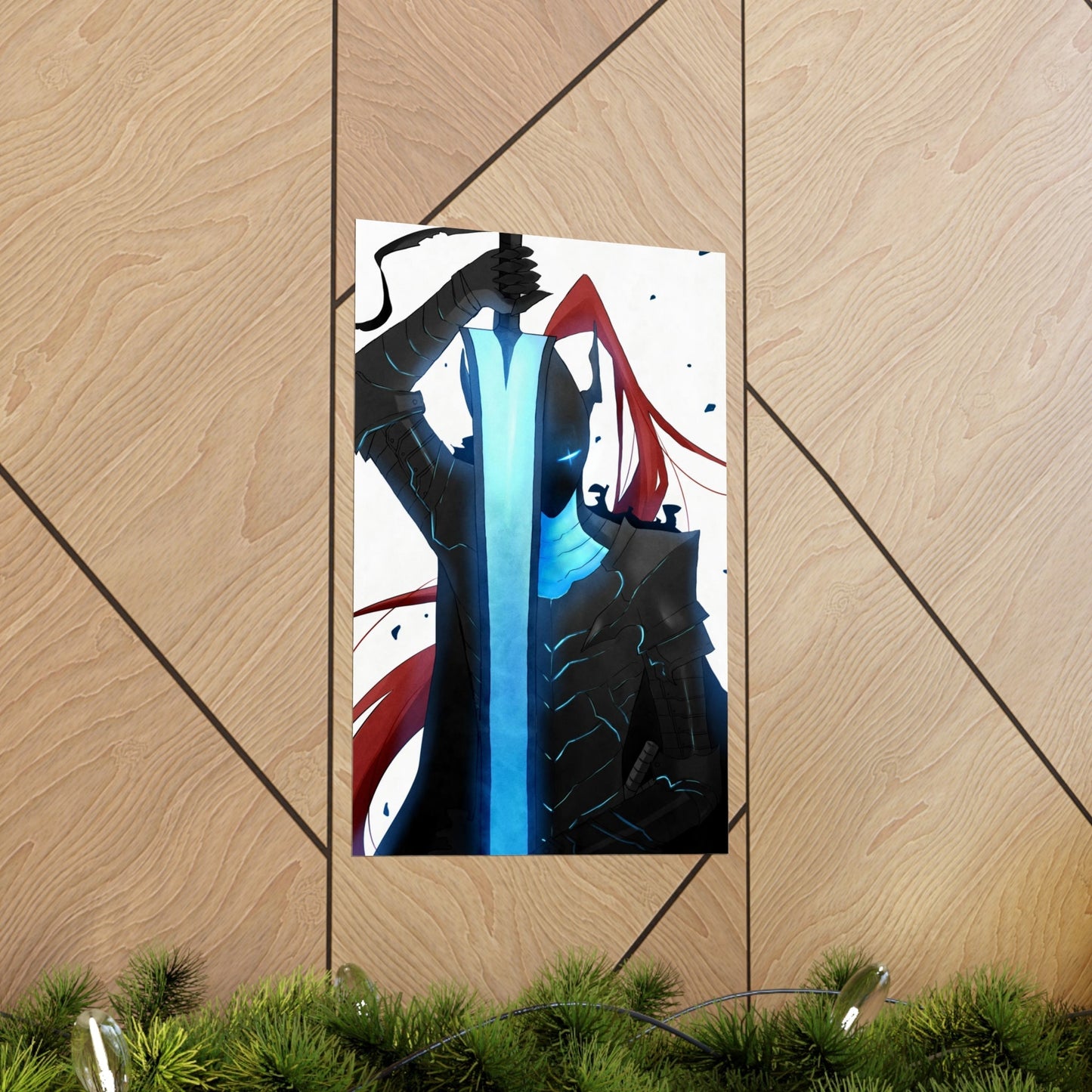 Solo Leveling Poster - Premium Matte Vertical Poster - Igris Anime Wall Art Decor