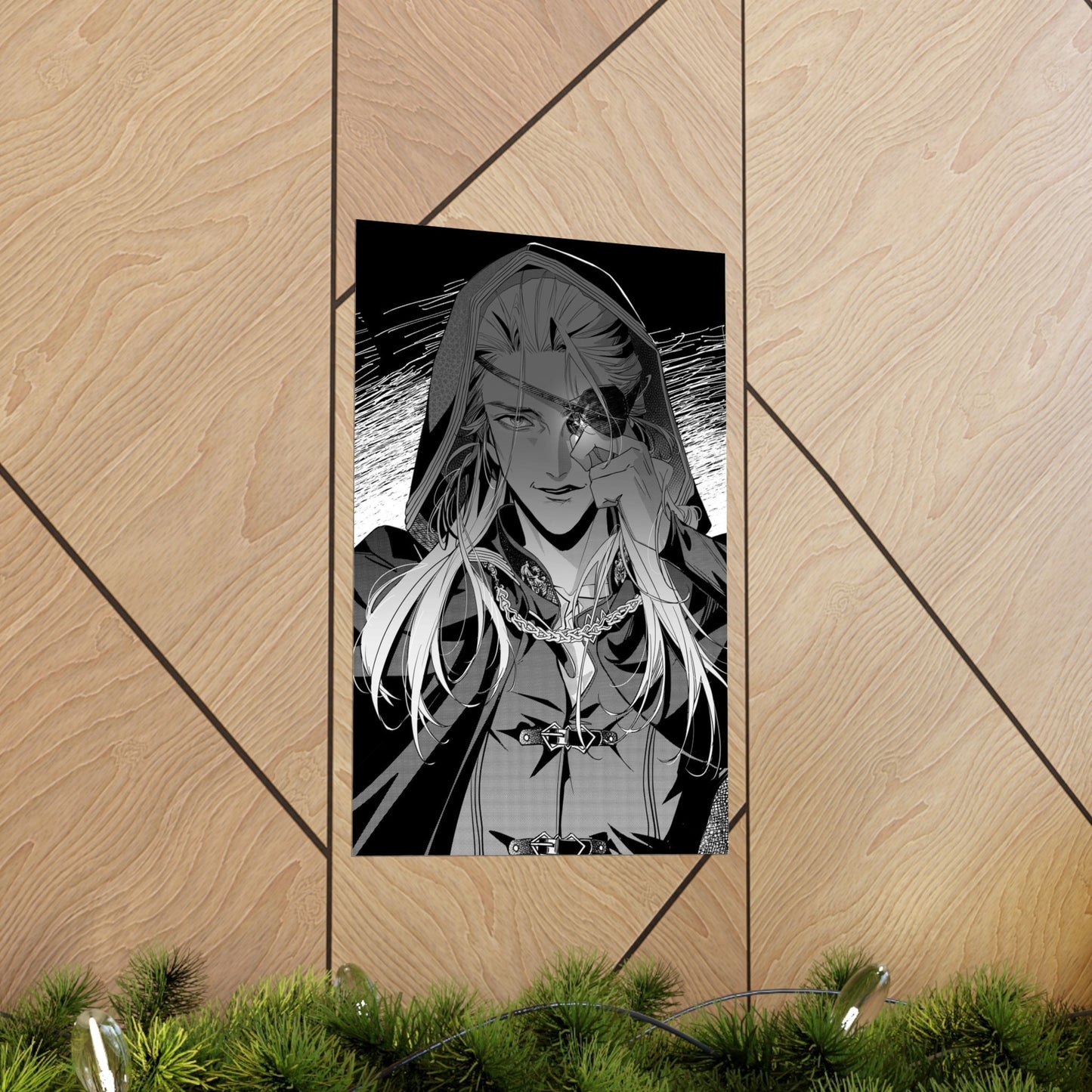 Aemond Targaryen Poster - House of the Dragon Wall Art - Game of Thrones Anime Manga Poster