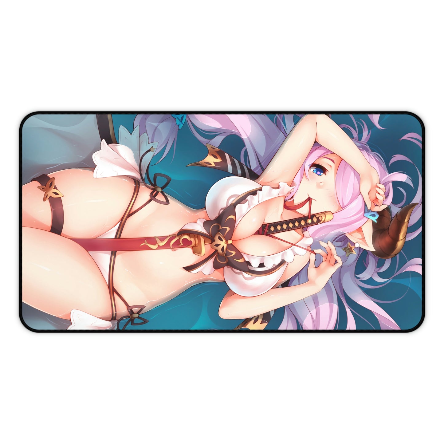 Sexy Narmaya Granblue Fantasy Desk Mat - Non Slip Gaming Mousepad