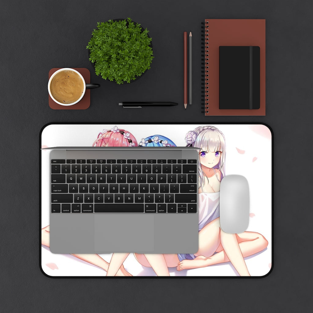 Re Zero Sexy Mousepad - Sexy Waifus Desk Mat - Ecchi Playmat