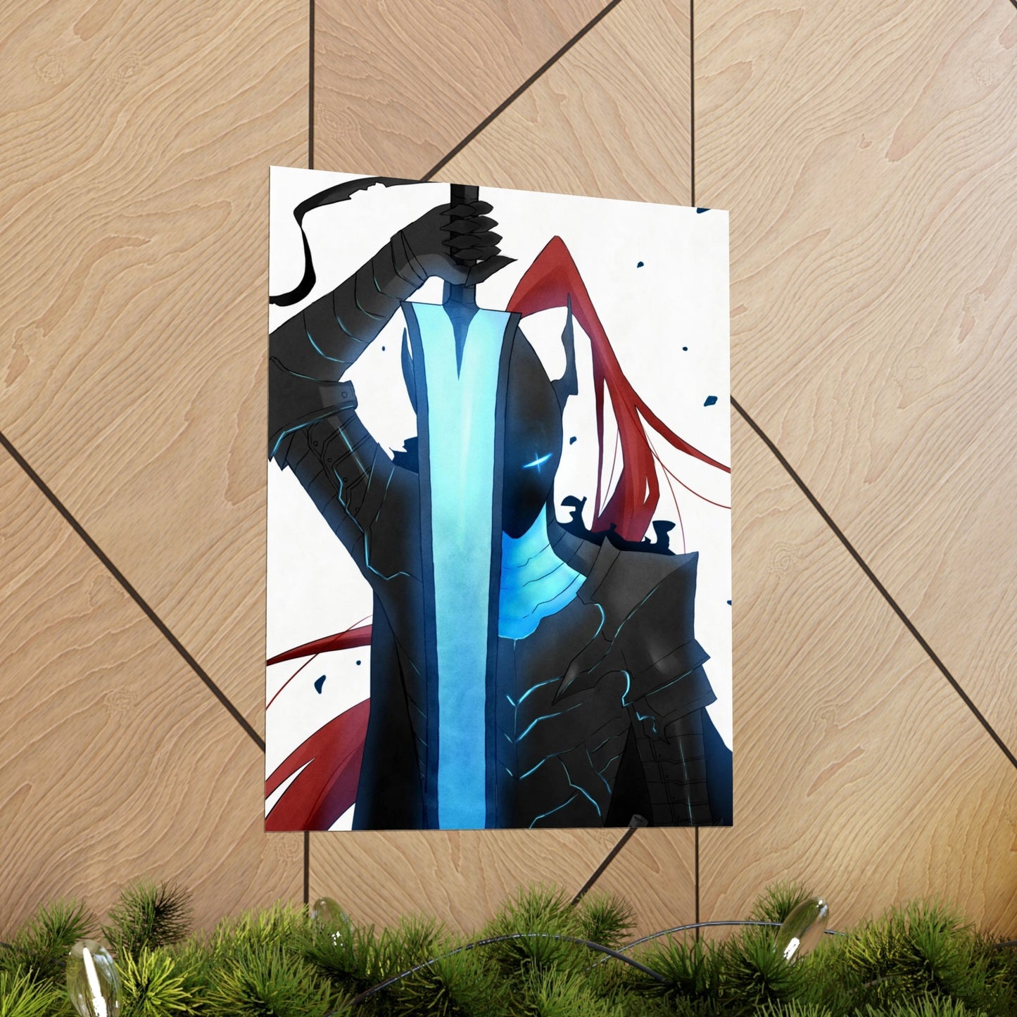 Solo Leveling Poster - Premium Matte Vertical Poster - Igris Anime Wall Art Decor