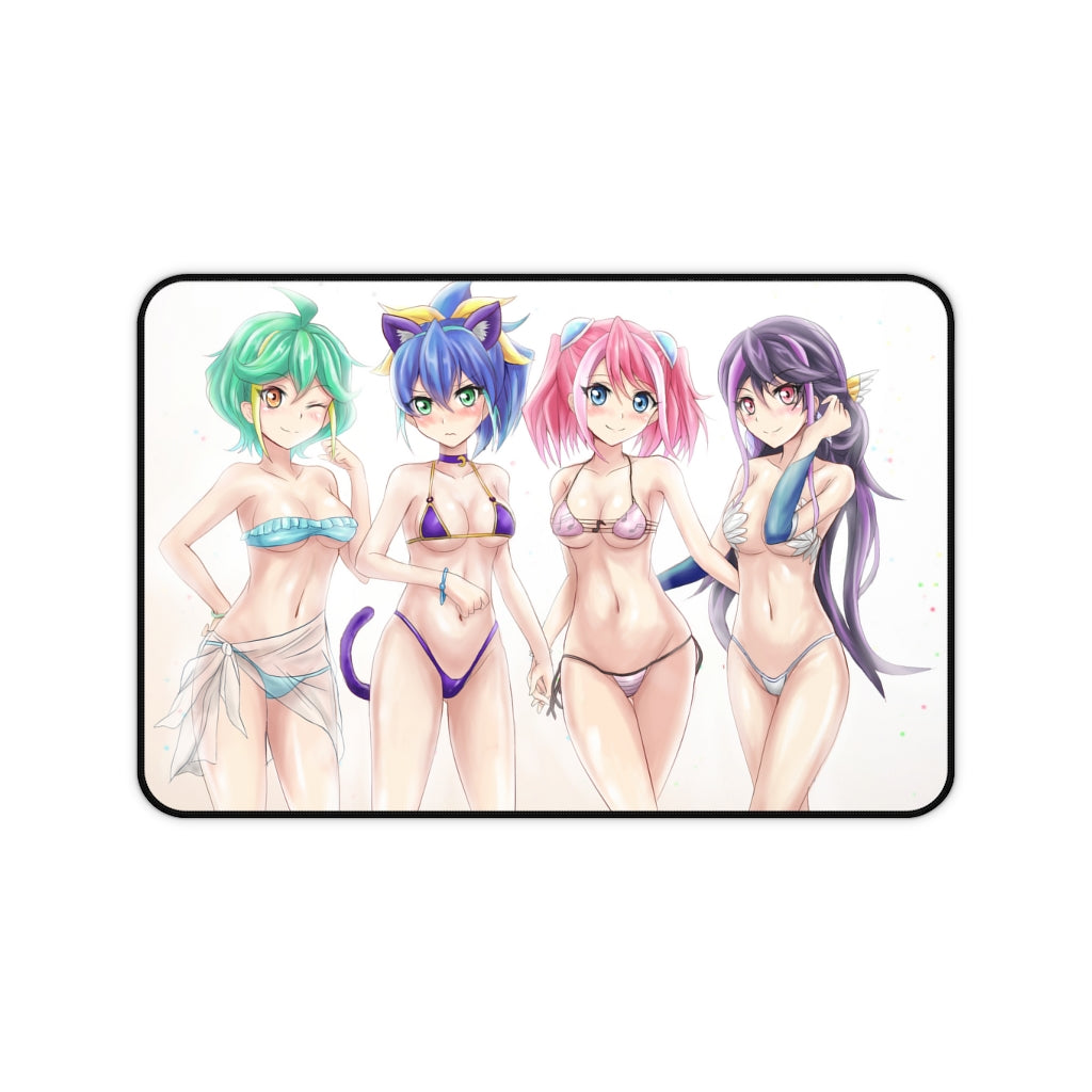 Sexy Bikini Bracelet Girls Yugioh Desk Mat - Lewd Mousepad - Sexy Anime Waifus Playmat