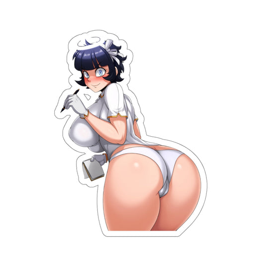 Big Butt Azazel Waterproof Sticker - Helltaker Ecchi Vinyl Anime Car Decal