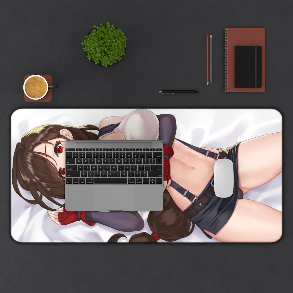 Tifa Lockhart Desk Mat - Large Kawaii Mousepad - MTG Playmat