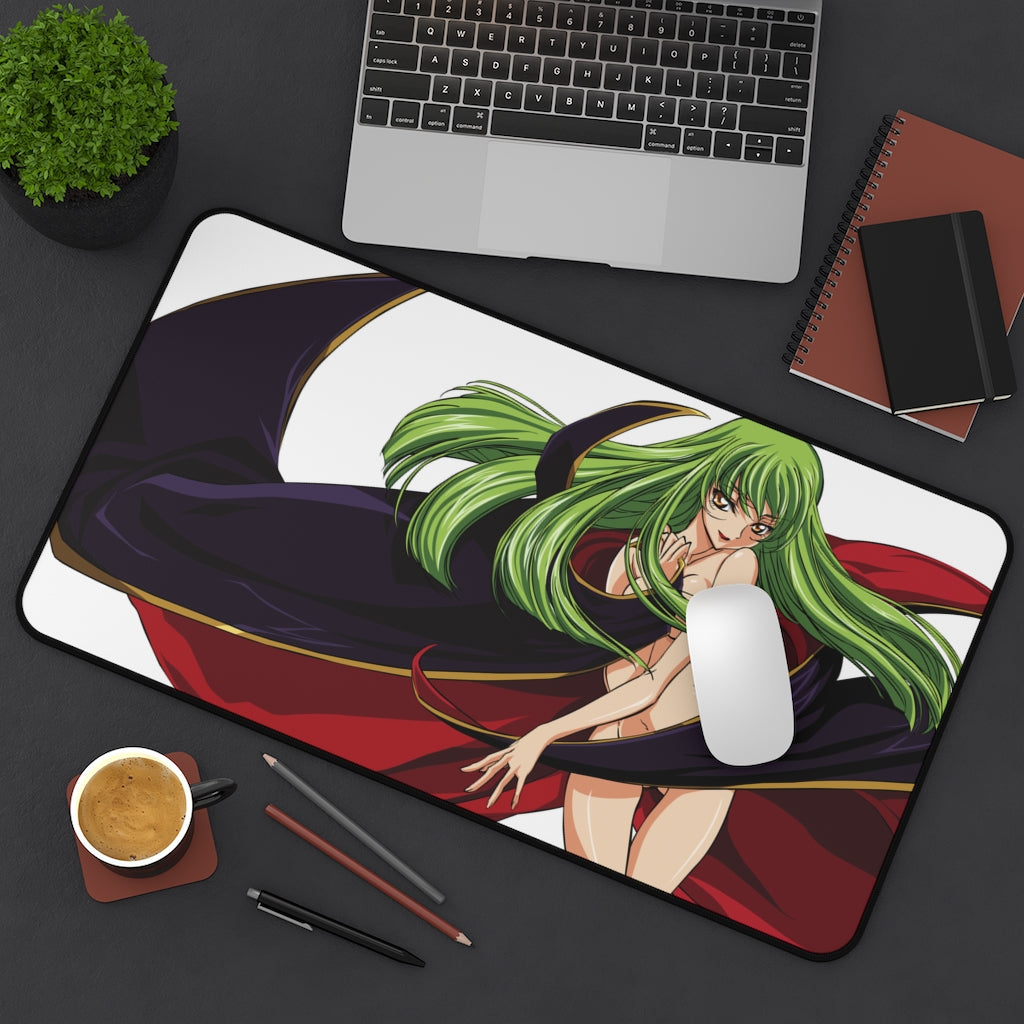 Sexy CC Cape Code Geass Gaming Desk Mat - Anime Mousepad - Sexy Girl Playmat