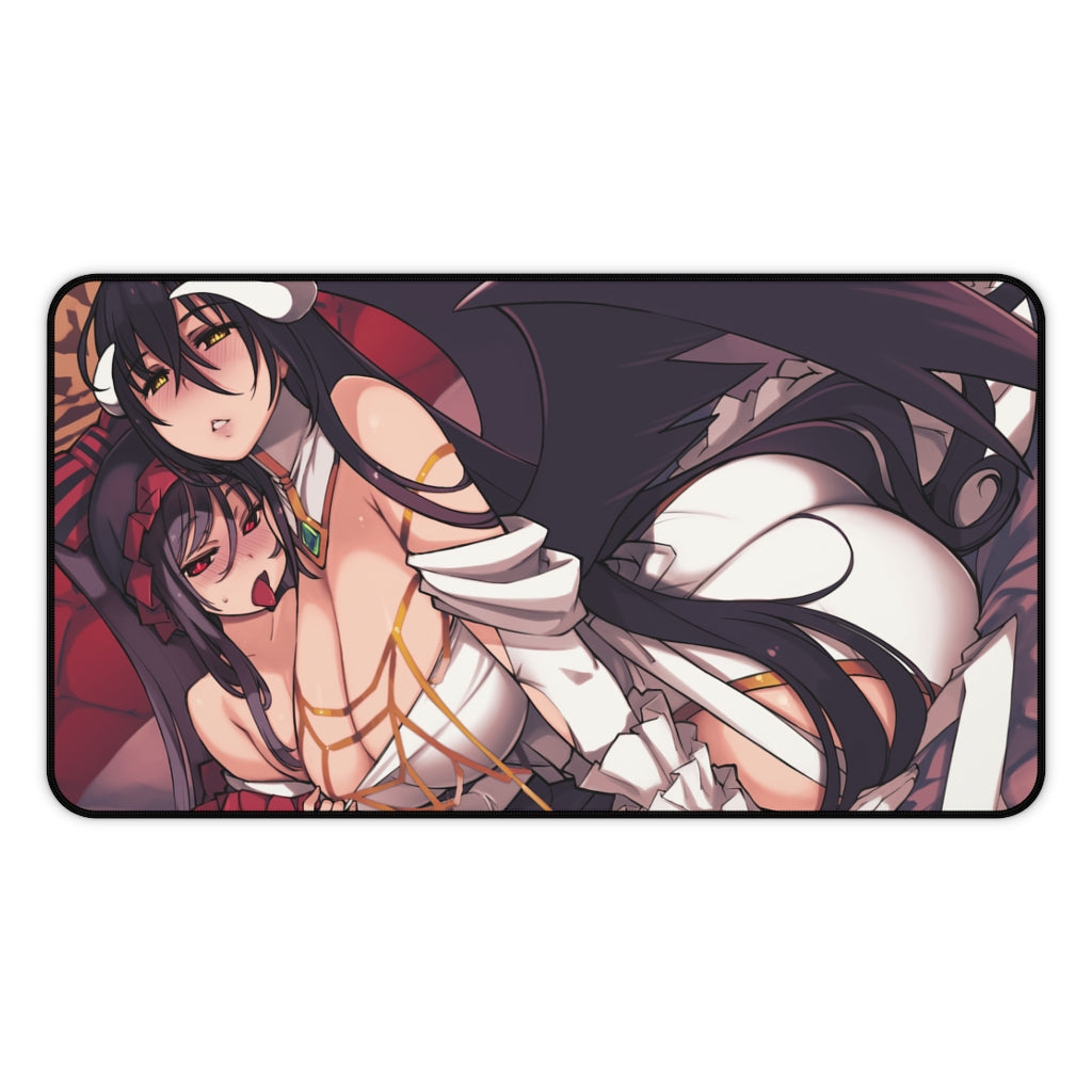 Overlord Sexy Shalltear Bloodfallen and Albedo Desk Mat - Non Slip Mousepad