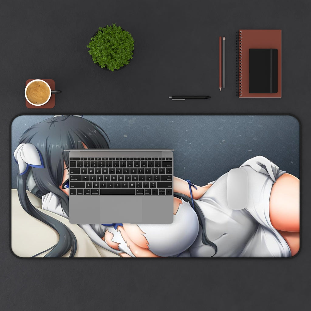 Danmachi Sexy Mousepad - Hestia Desk Mat - Ecchi Playmat - Is It Wrong To Try To Pick Up Girls In A Dungeon