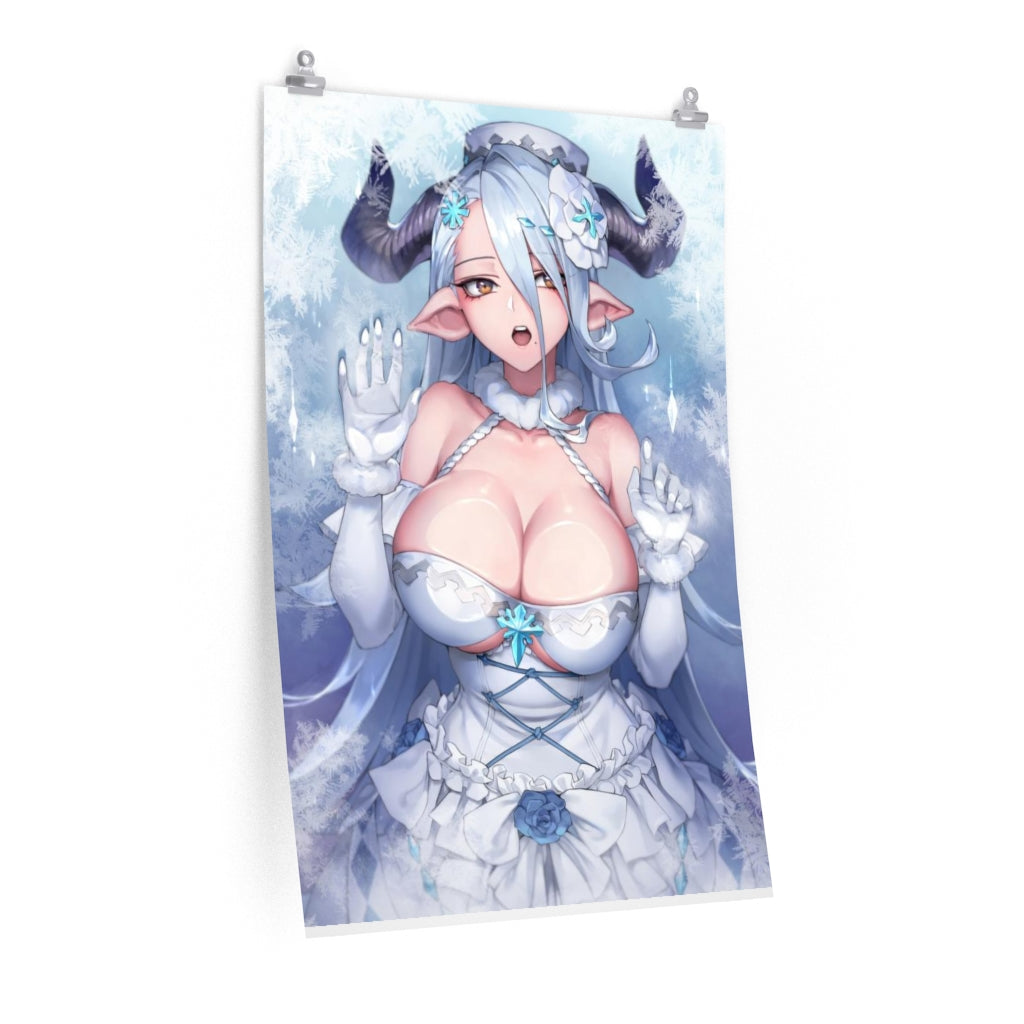 Izmir Granblue Fantasy Boobs Press Poster - Lewd Premium Matte Vertical Poster - Adult Wall Art