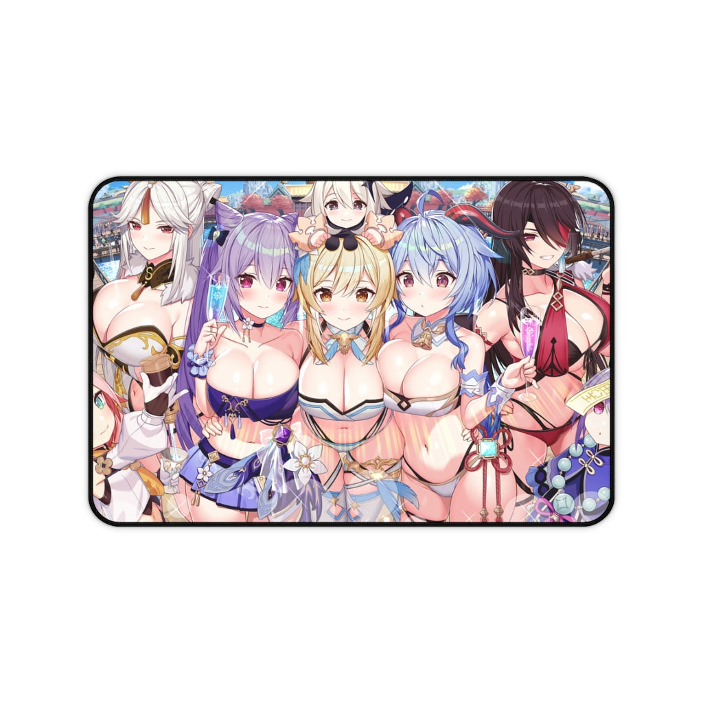 Sexy Genshin Impact Mousepad - Desk Mat - Big Gaming Mouse Pad - MTG Playmat