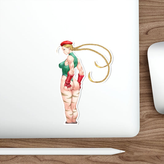 Sexy Cammy Street Fighter Waterproof Sticker - Ecchi Vinyl Decal