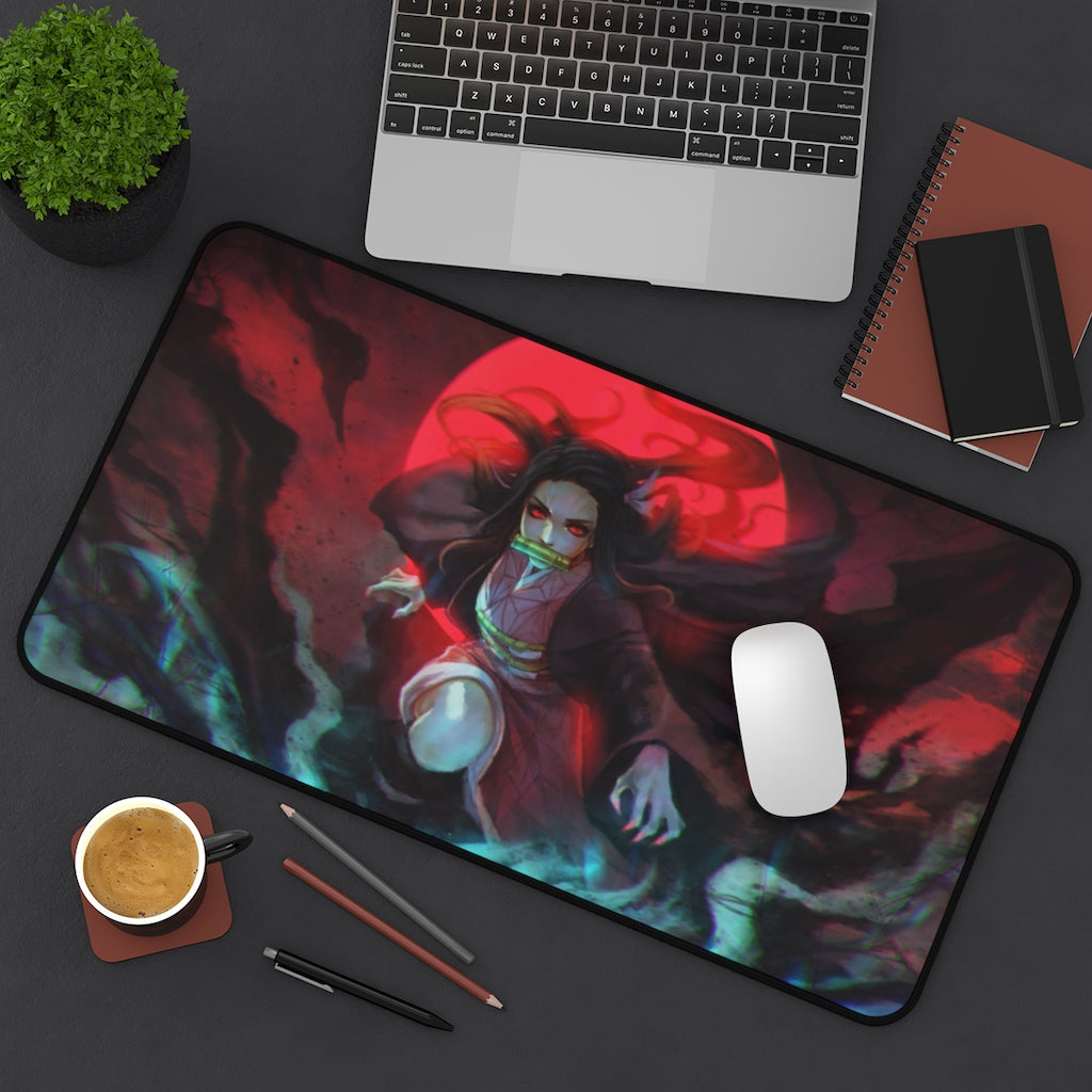 Demon Slayer Mouse pad Anime Large Desk Mat - Nezuko Kamado - The Mouse Pads Ninja Home Decor