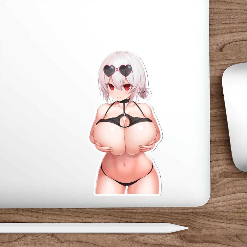 Big Boobs Sirius Azur Lane Waterproof Sticker - Ecchi Vinyl Decal