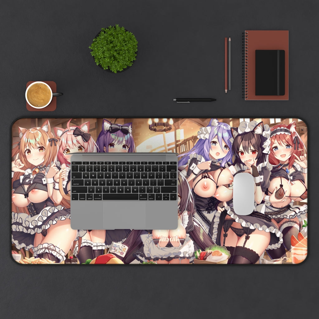 Princess Connect Re Dive Sexy Mousepad - Nude Anime Tits Maid Waifus Desk Mat - Ecchi Playmat