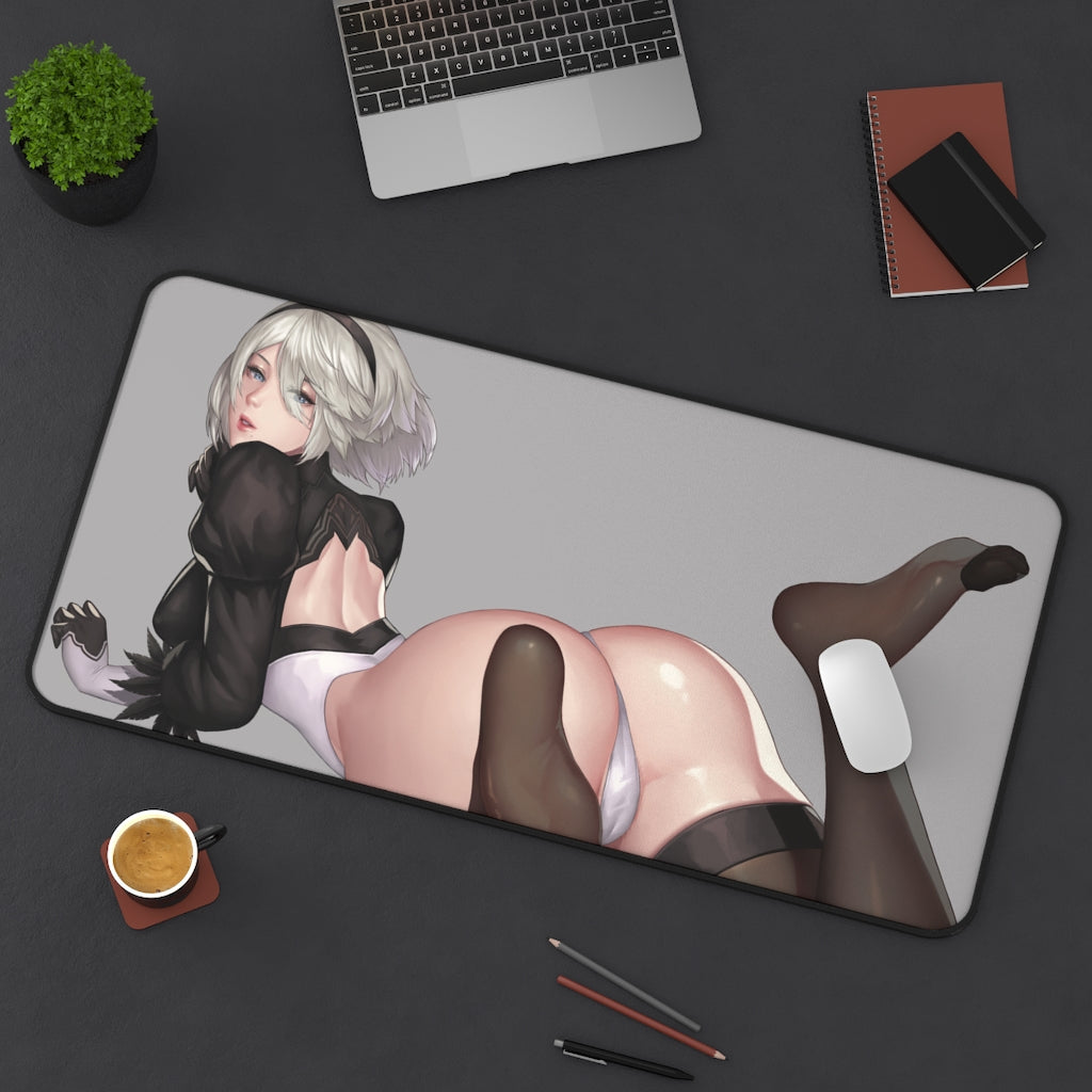 Perfect Butt 2B Nier Automata Desk Mat - Non Slip Mousepad