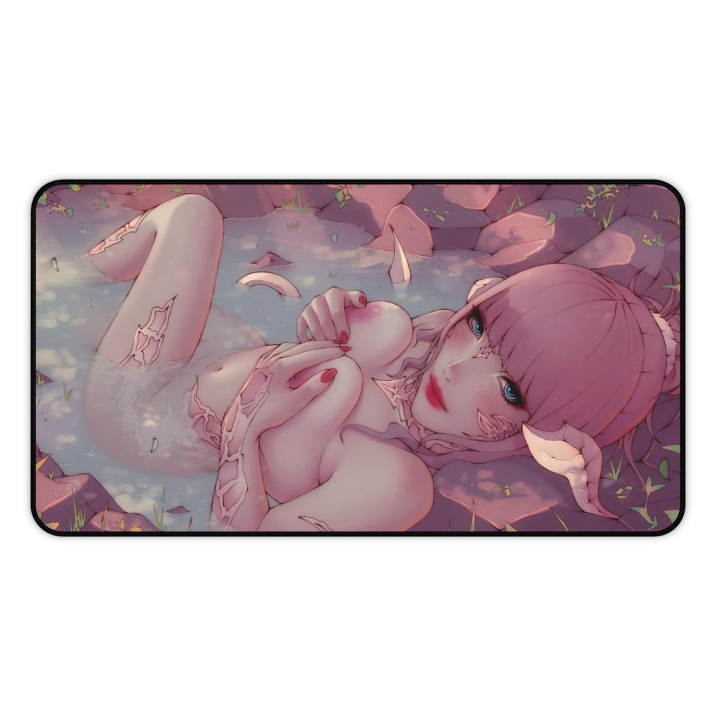 Avatar Final Fantasy 14 Boobs Groping Desk Mat - Non Slip Mousepad