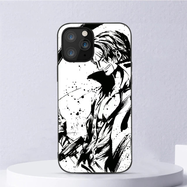 One Piece anime phone Case For iPhone 7 , 8 ,11, 12 - Soft flexible one piece anime phone cover