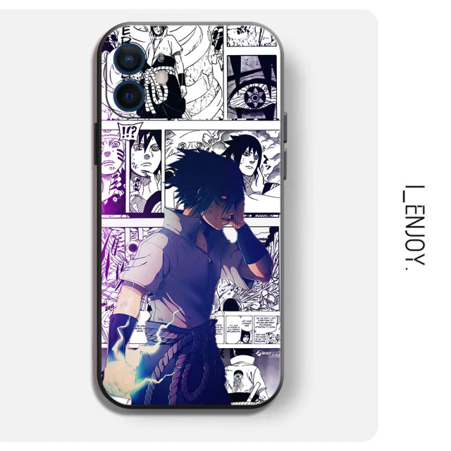 Naruto iPhone Case For iPhone 13/12/11/X/8/7 - Soft Silicone TPU