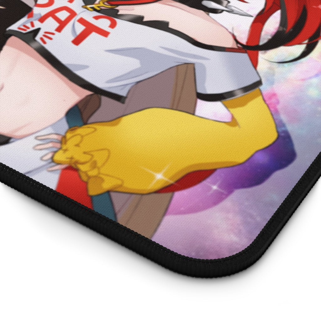 Hololive Boobs Size Bust Chart Desk Mat - Non Slip Mousepad