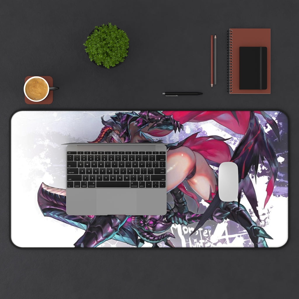 Sexy Monster Hunter Mousepad - Gore Magala Desk Mat - Ecchi Gaming Playmat