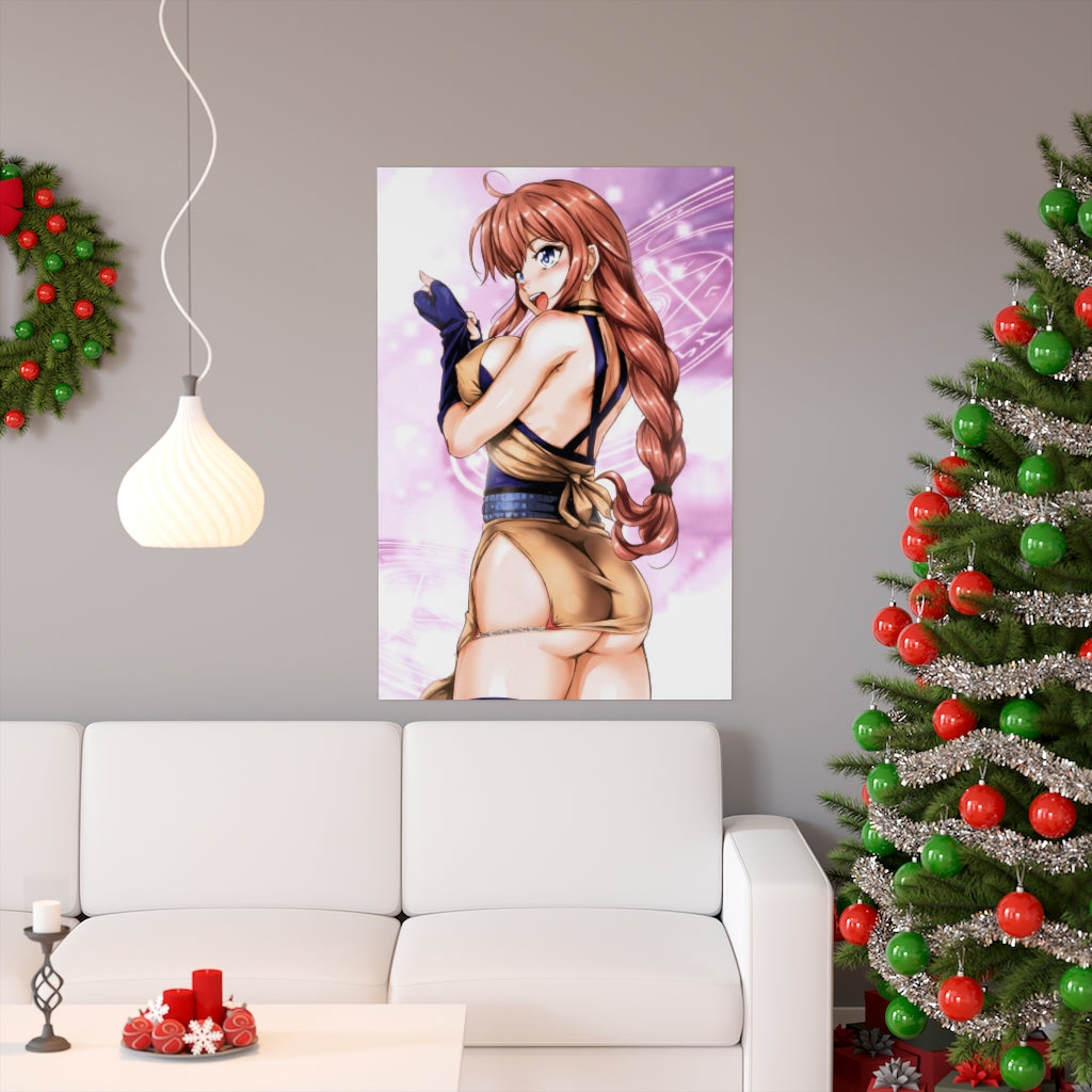 Thick Butt Tia Noto Yoko Bastard Ecchi Poster - Lewd Premium Matte Vertical Poster - Adult Wall Art