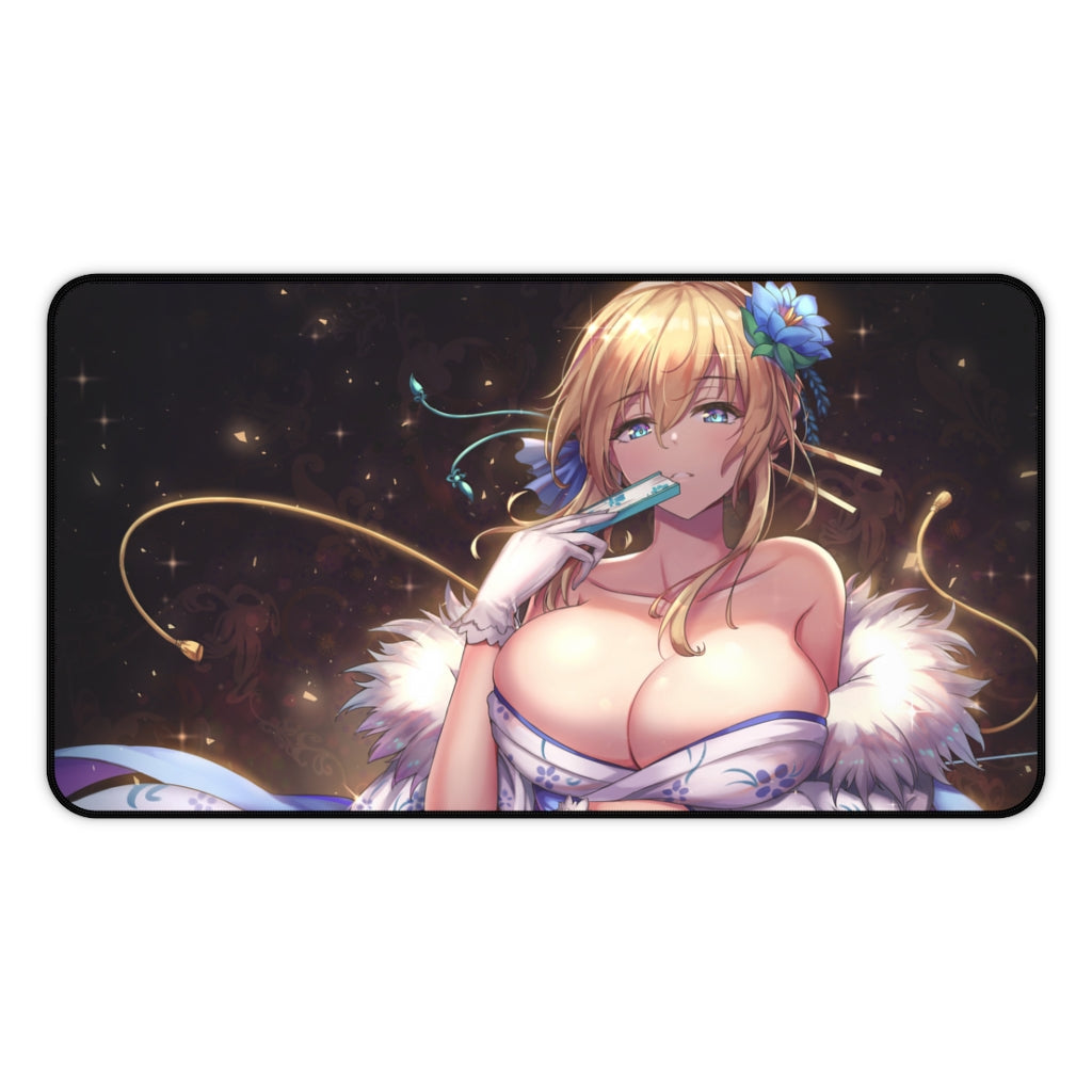 Big Boobs Artoria Pendragon Fate Grand Order Gaming Desk Mat - Anime Mousepad - Sexy Girl Playmat