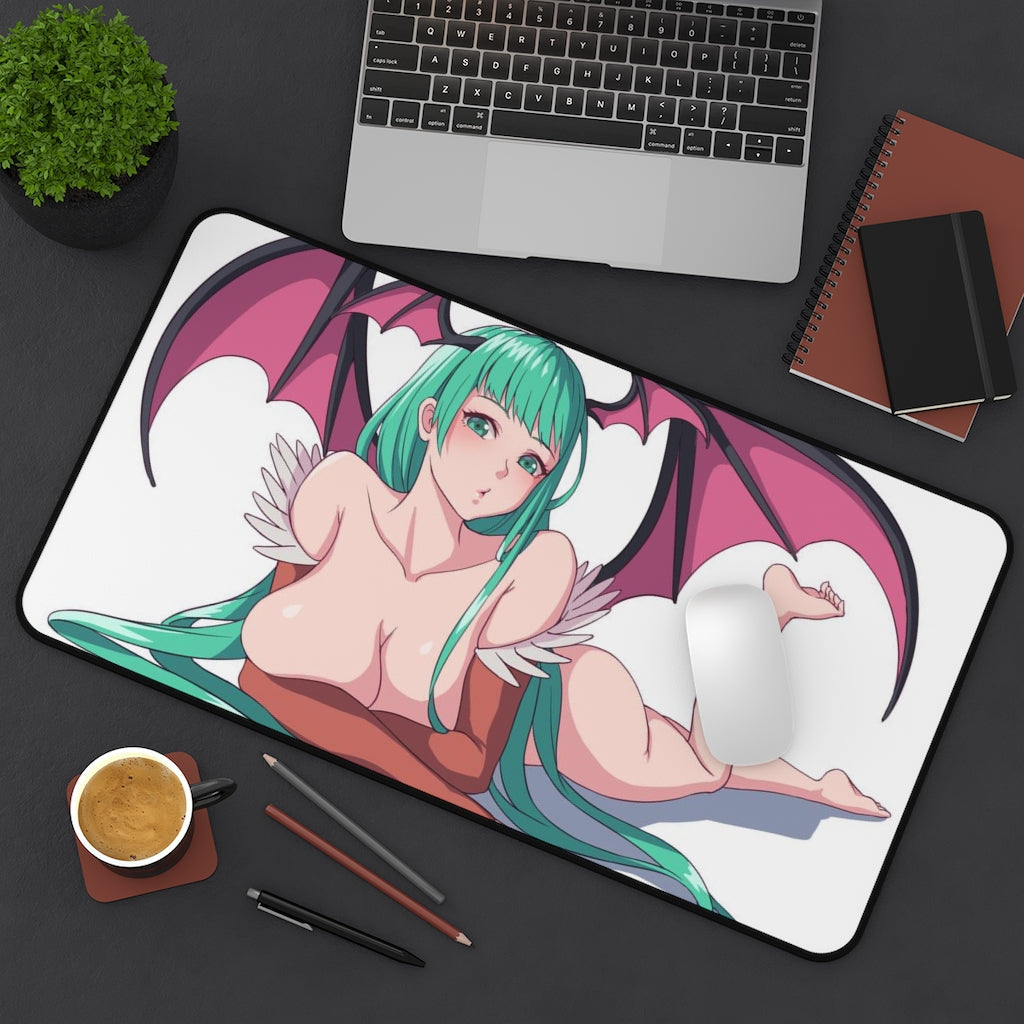 Morrigan Aensland Vampire Darkstalkers Desk Mat - Non Slip Mousepad