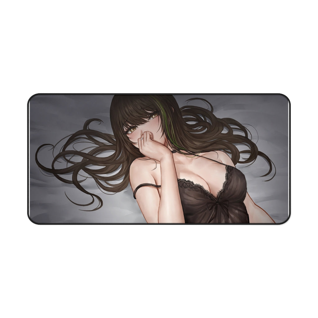 Girls Frontline Ecchi Mousepad - Sexy M4A1 Night Gown Large Desk Mat - Playmat