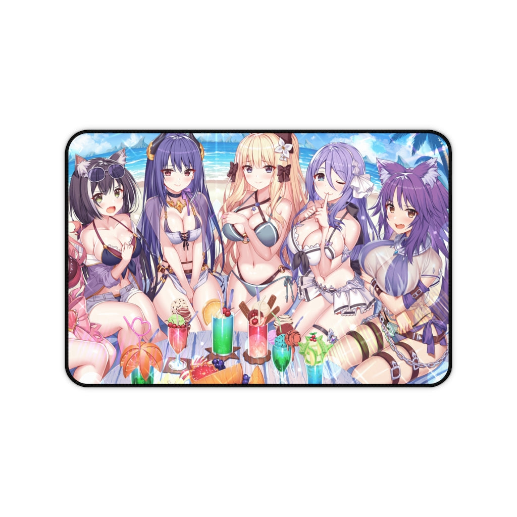 Princess Connect Sexy Anime Mousepad Doujin - Desk Mat - Big Gaming Mouse Pad - MTG Playmat