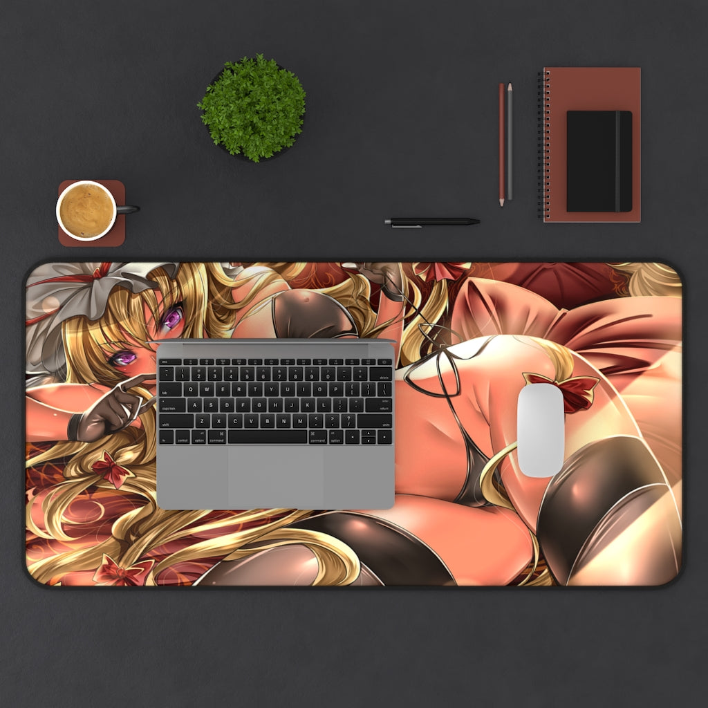 Touhou Yukari Sexy Mousepad - Large Desk Mat - Ecchi Touhou Project Playmat