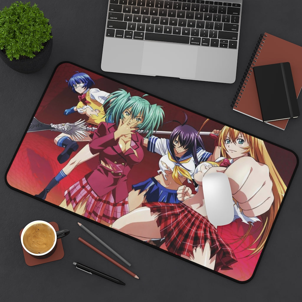 Ikkitousen Sexy Mousepad - Fighting Anime Waifus Desk Mat - Ecchi Playmat