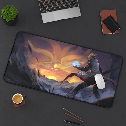 Naruto Anime Mouse Pad / Desk Mat - Minato Namikaze