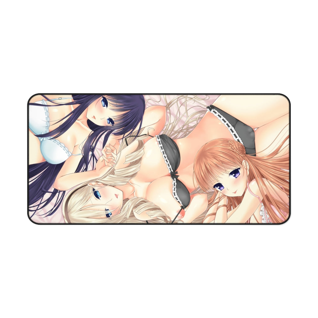 Walkure Romanze Lingerie Waifus Desk Mat- Sexy Anime Girls Mousepad - Gaming Playmat