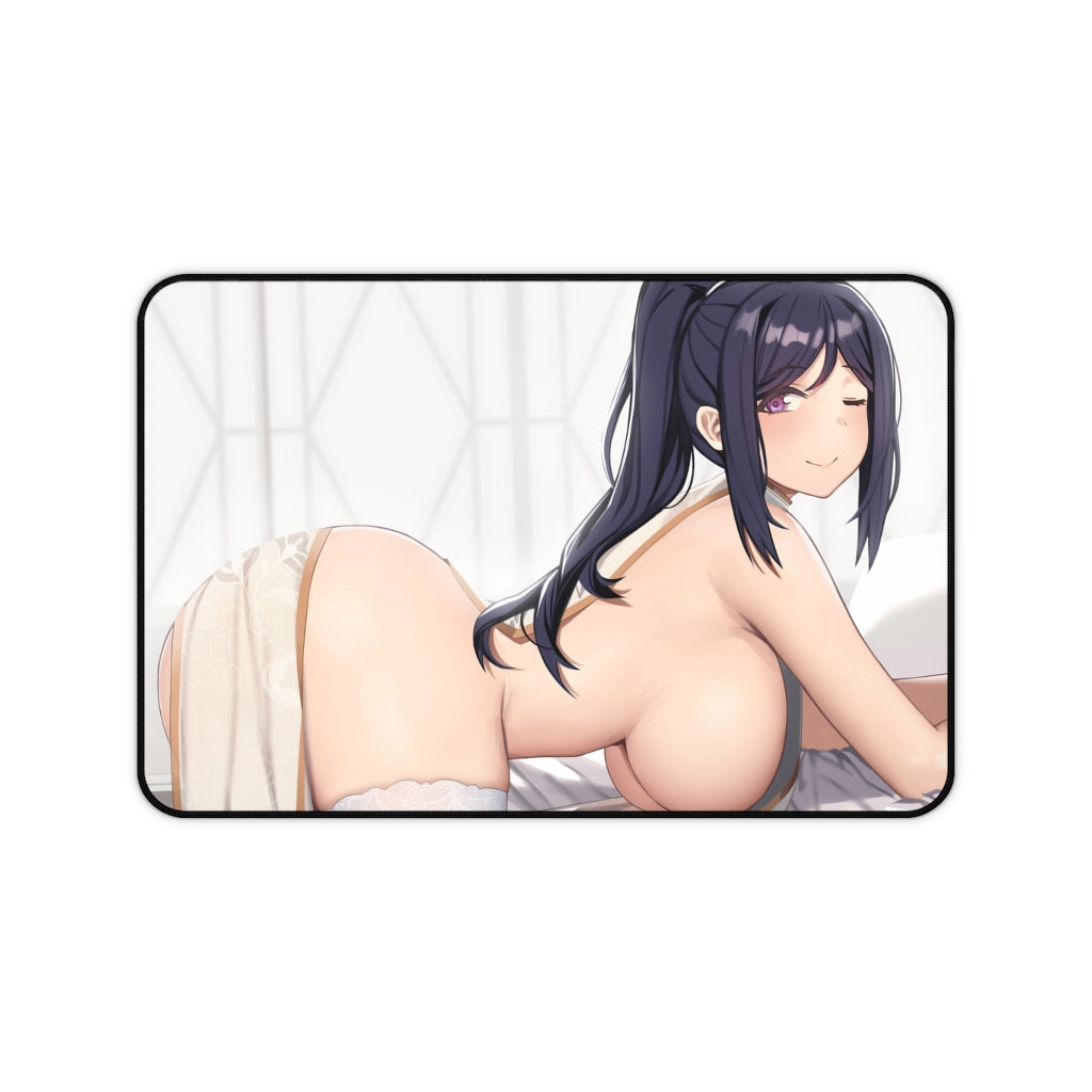 Love Live Sunshine Ecchi Mousepad - Kanan Matsuura Large Desk Mat - Ecchi Mouse Pad - MTG Playmat