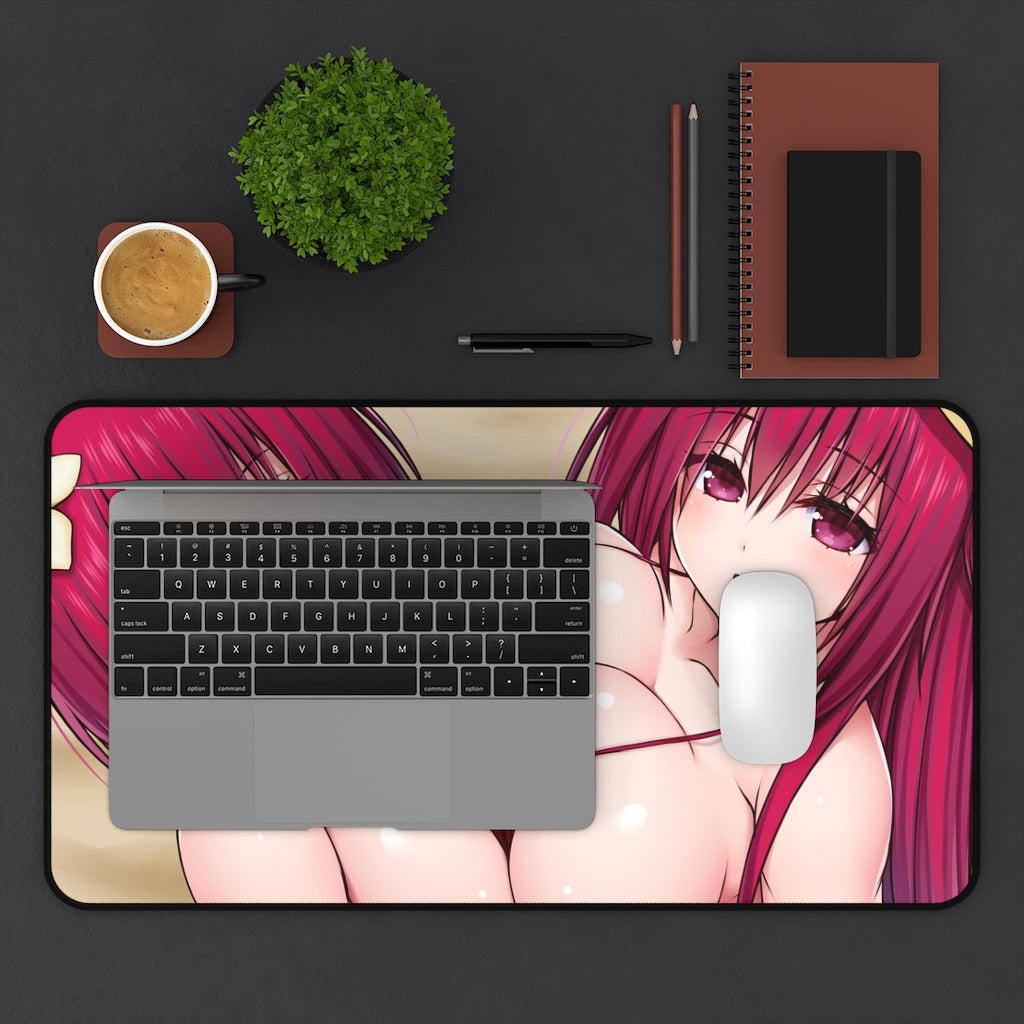 Sexy Anime Boobs Mousepad Doujin - Oppai Desk Mat - Big Gaming Mouse Pad - MTG Playmat