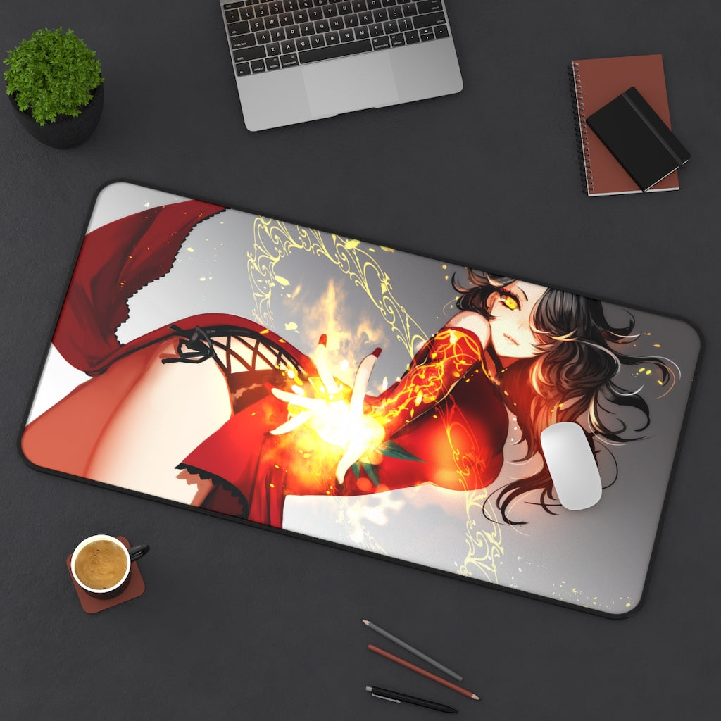 RWBY Sexy Mousepad - Cinder Fall Anime Desk Mat - Ecchi Playmat