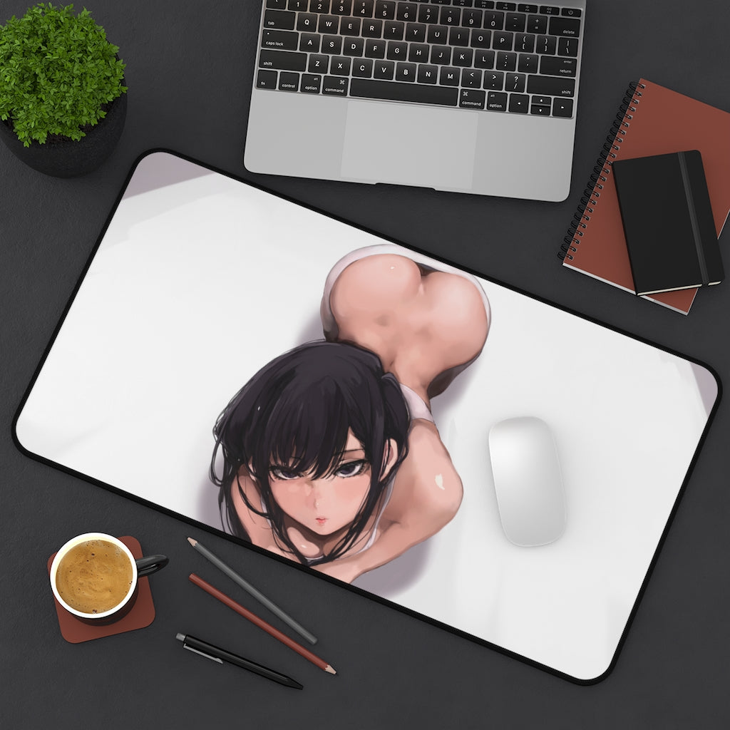 Komi San Sexy Mousepad - Thick Ass Komi Can't Communicate Ecchi Desk Mat - Anime Playmat