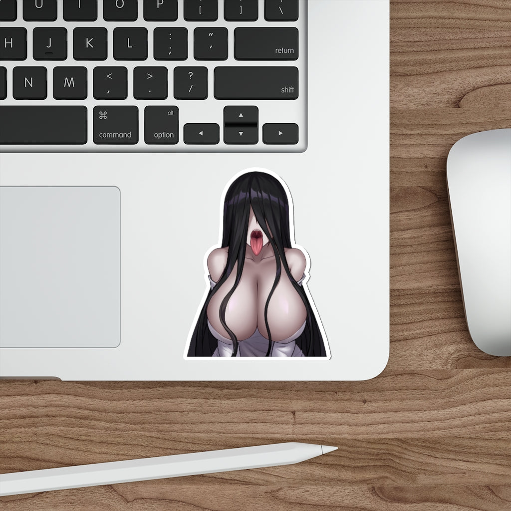 BJ Sadako The Ring Hentai Boobs Waterproof Sticker - Ecchi Vinyl Decal