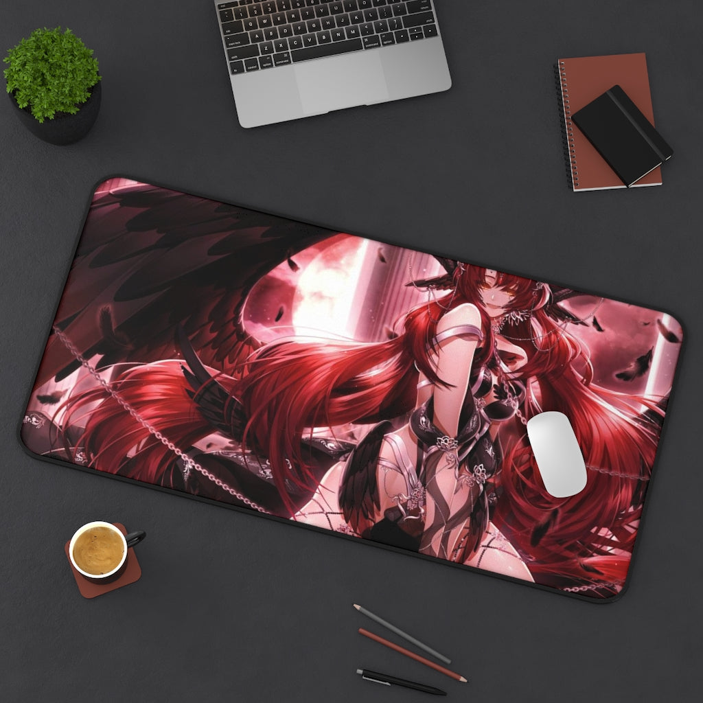 Elsword Sexy Mousepad - Bloody Queen Elesis Desk Mat - Ecchi Playmat