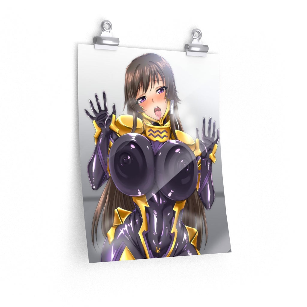 Takamura Yui Muvluv Boobs Press Poster - Lewd Premium Matte Vertical Poster - Adult Wall Art