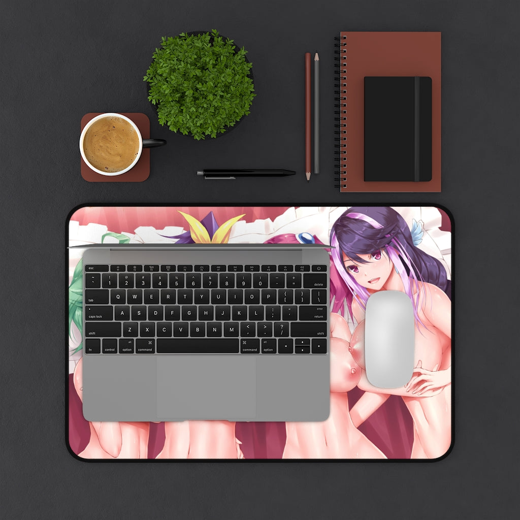 Nude Tits Bracelet Girls Yugioh Desk Mat - Lewd Mousepad - Sexy Anime Girls Playmat