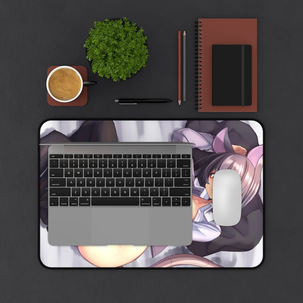 Touhou Sexy Mousepad - Nude Boobs Nazrin Desk Mat - Ecchi Playmat