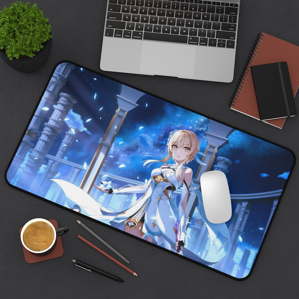 Genshin Impact Lumine Desk Mat | Large Gaming Mousepad - MTG Playmat