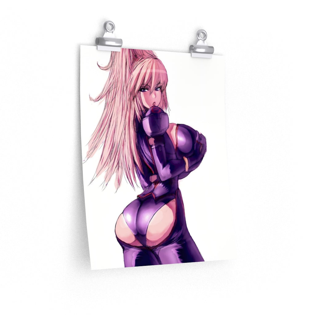 Tachibana Mizuki Choujuushin Gravion Poster - Lewd Premium Matte Vertical Poster - Adult Wall Art