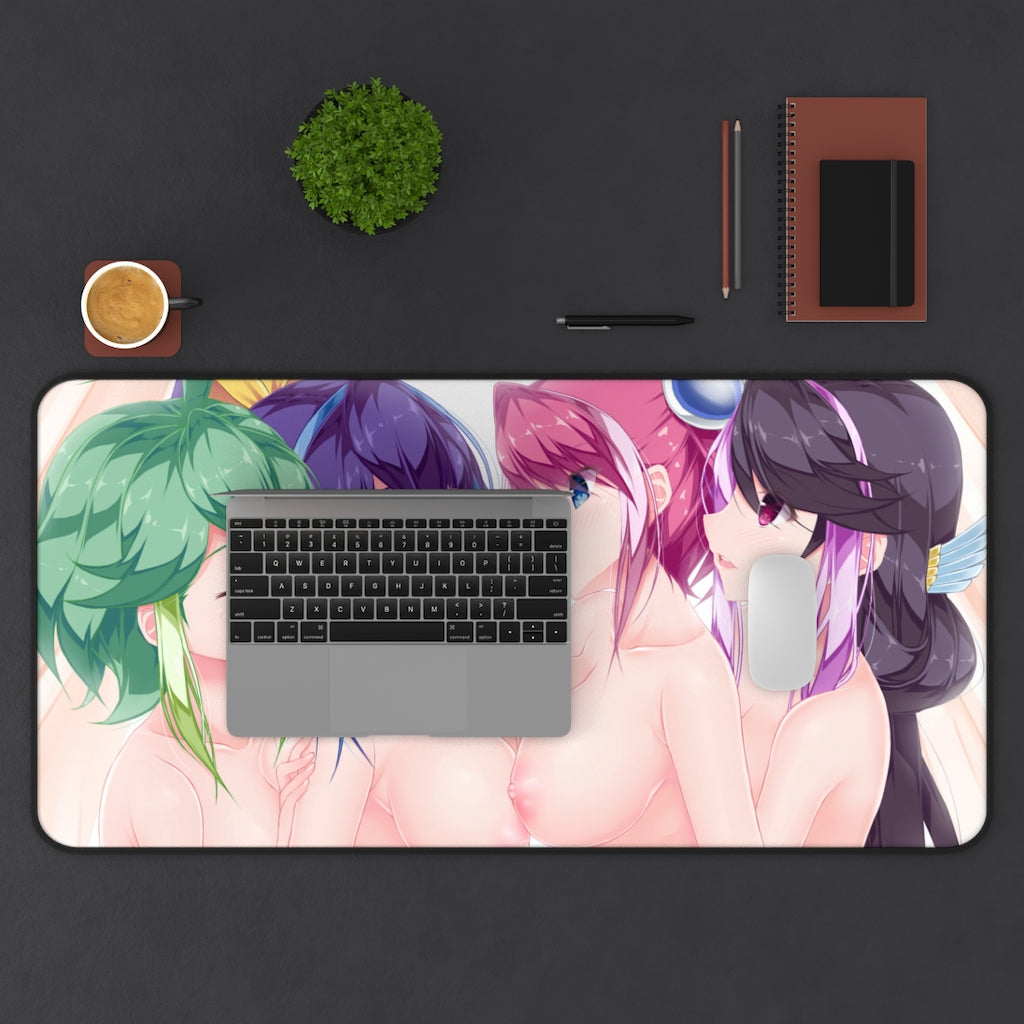 Nude Tits Sexy Bracelet Girls Waifus Yugioh Desk Mat - Lewd Mousepad - Sexy Anime Girls Playmat