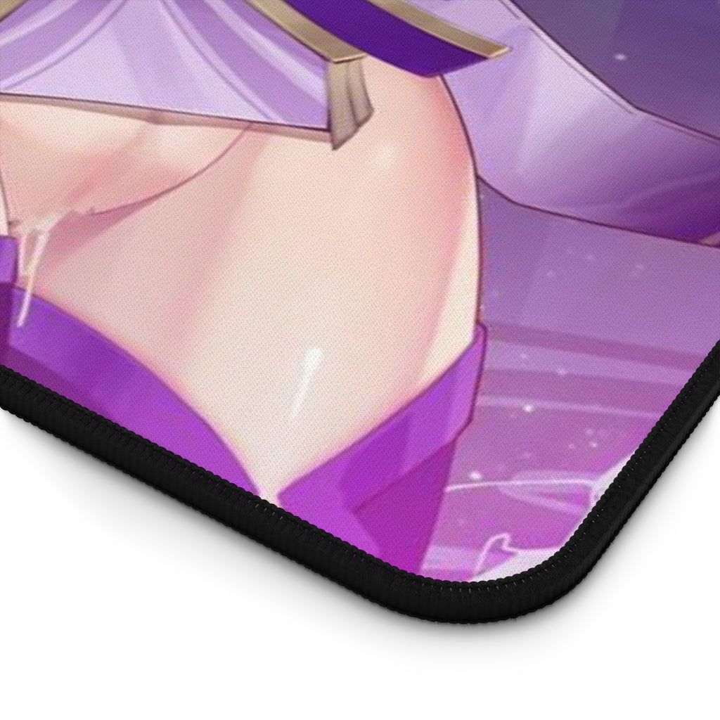 Hentai Raiden Shogun Genshin Impact Desk Mat - Lewd Mousepad - Gaming Girl Playmat