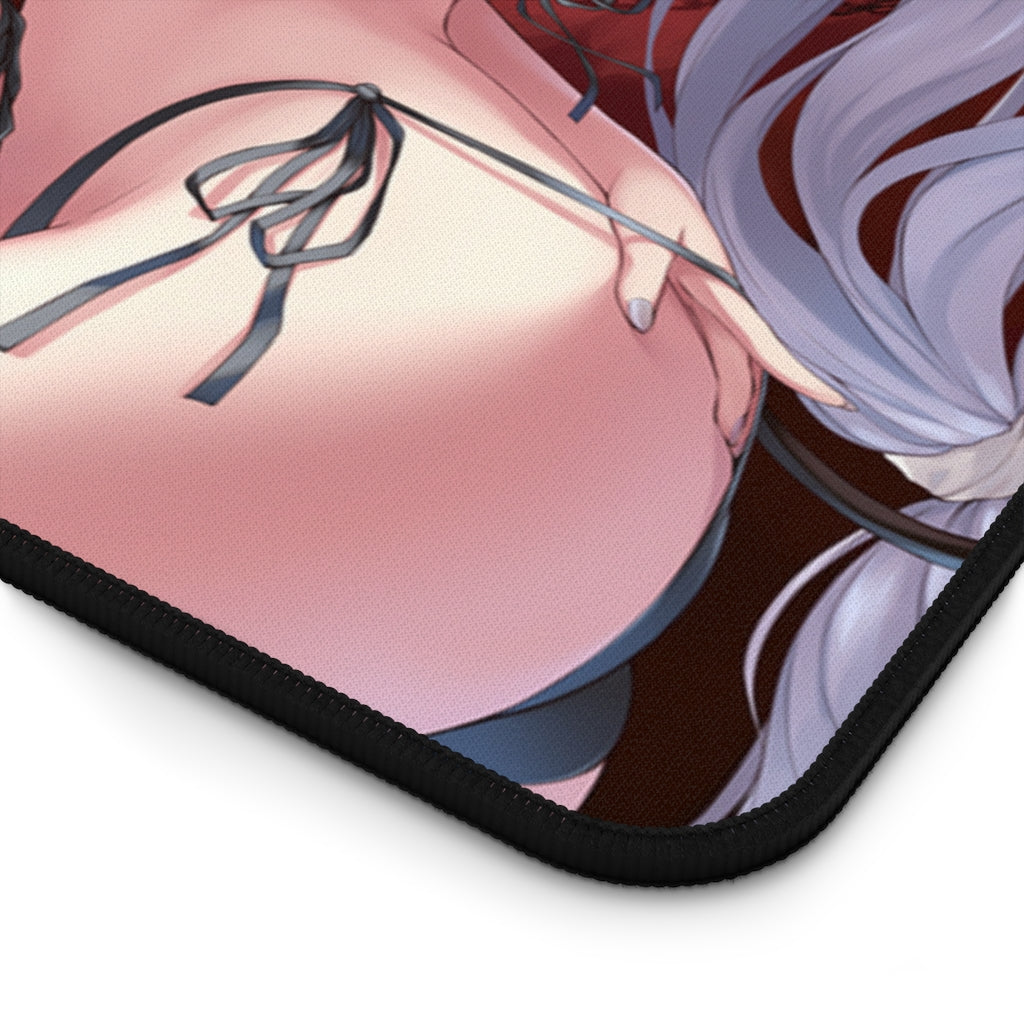 Helltaker Cerberus Bikini Desk Mat - Ecchi Mousepad - MTG Playmat